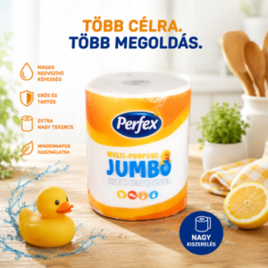 Perfex Jumbo Boni Kéztörlő Konyhai Törlőkendő - 2 Rétegű Törlőpapír