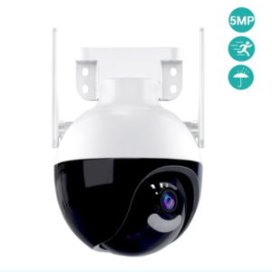 4K Ultra HD Wi-Fi IP Gömb Kamera – 360° Panoráma, IP66, 5× Optikai Zoom és Intelligens Humán-Detektor