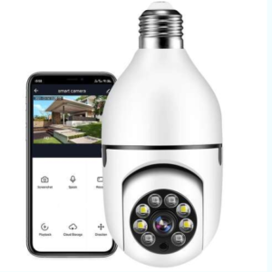 Forgatható Smart Wifi IP Kamera E27 – Biztonság és Kényelem Egyben