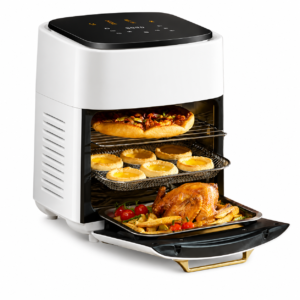 15 literes AIR FRYER digitális kijelzős forró levegős sütő 2400w