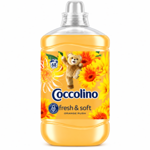 Coccolino Fresh & Soft Orange Rush öblítő 1,7 l – 68 mosás